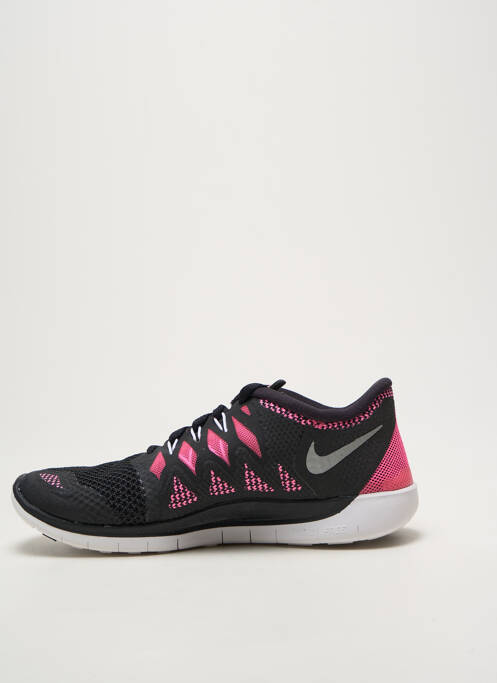 Baskets bout rond talon plat jusqu'à 3cm rose NIKE femme