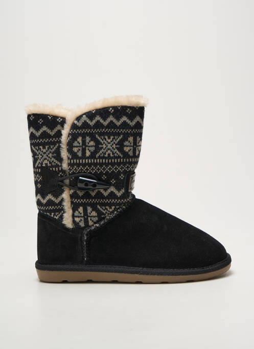 Bottines/boots fourrée bout rond noir LES TROPEZIENNES PAR M.BELARBI fille