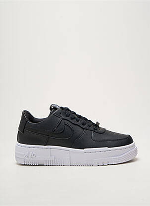 Baskets bout rond talon de 4 à 6cm noir NIKE femme