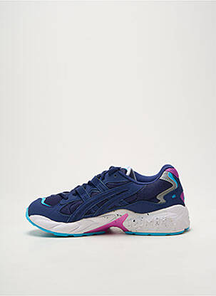 Baskets bout rond bout rond bleu ASICS homme