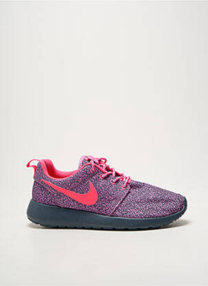 Baskets bout rond talon plat jusqu'à 3cm violet NIKE femme