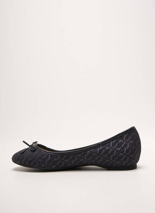 Ballerines bout rond talon plat jusqu'à 3cm noir ARMANI femme