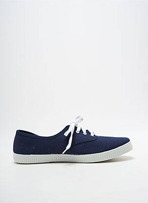 Baskets bout rond bout rond bleu VICTORIA unisexe