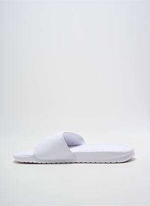 Mules/sabots bout ouvert talon plat jusqu'à 3cm blanc NIKE femme
