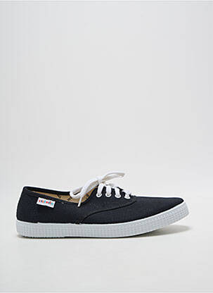 Baskets bout rond bout rond noir VICTORIA unisexe