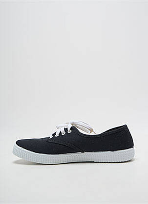 Baskets bout rond bout rond noir VICTORIA unisexe