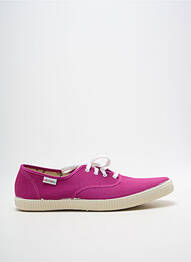 Baskets bout rond bout rond violet VICTORIA unisexe