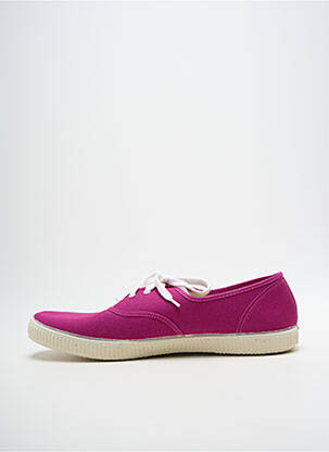 Baskets bout rond bout rond violet VICTORIA unisexe