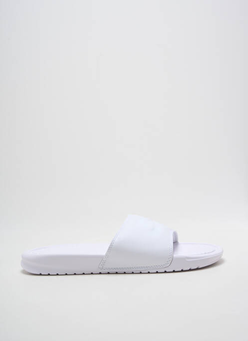 Mules/sabots bout ouvert talon plat jusqu'à 3cm blanc NIKE femme