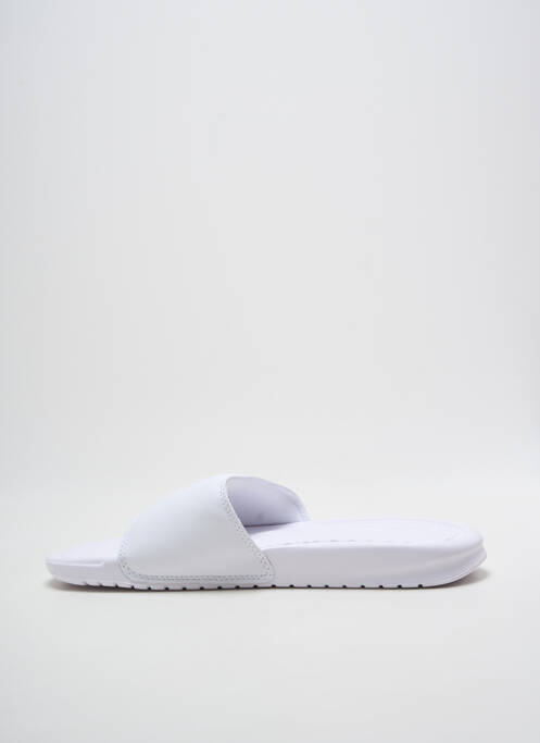 Mules/sabots bout ouvert talon plat jusqu'à 3cm blanc NIKE femme