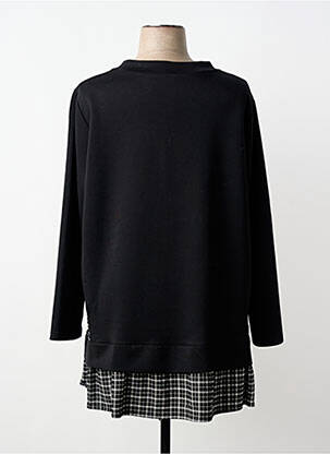 Tunique manches longues col v noir 2W PARIS femme