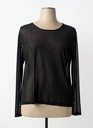 Top stretch manches longues noir LADY DISCTRICT femme