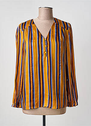 Blouse manches longues manches longues jaune SEASON femme