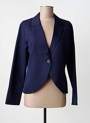 Blazer coupe cintrée bleu A BELLE femme