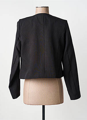 Veste chic tissage crêpe noir A BELLE femme