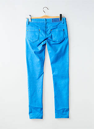 Jeans skinny stretch taille basse bleu R.DISPLAY femme