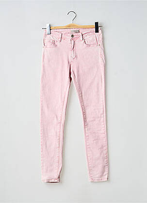 Jeans skinny taille normale taille normale rose LUIZACCO femme