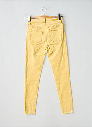 Jeans skinny taille normale taille normale jaune VOGGO femme
