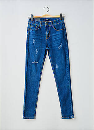 Jeans skinny taille normale taille normale bleu I DODO femme