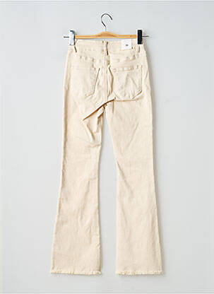 Jeans bootcut tissage denim beige R.DISPLAY femme