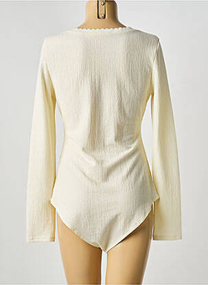 Body stretch manches longues beige LILI & LALA femme