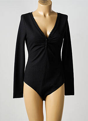 Body stretch manches longues noir LILI & LALA femme