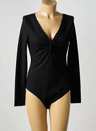 Body stretch manches longues noir LILI & LALA femme