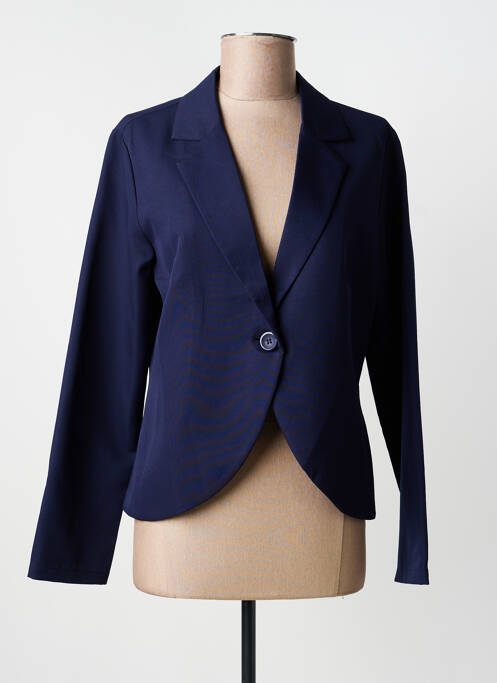 Blazer coupe cintrée bleu A BELLE femme