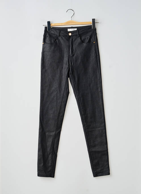Jeans coupe slim stretch taille normale noir SARAH JOHN femme