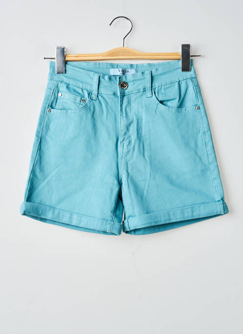 Short tissage denim bleu VOGGO femme