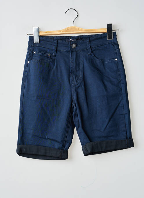 Short tissage denim taille normale bleu VOGGO femme