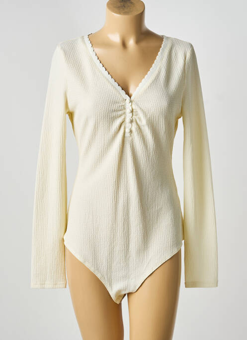 Body stretch manches longues beige LILI & LALA femme