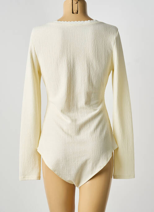 Body stretch manches longues beige LILI & LALA femme