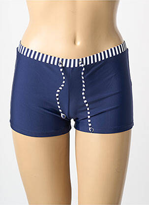 Bas de maillot de bain shorty shorty bleu LAGON BLEU femme