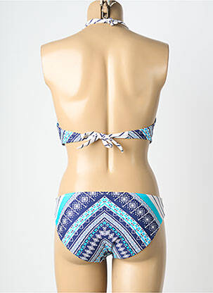Maillot de bain 2 pièces stretch brassieres bleu NEUFRED femme