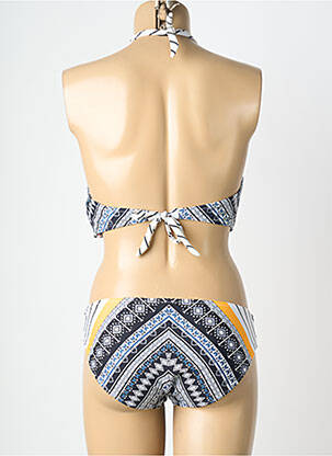 Maillot de bain 2 pièces stretch brassieres bleu fonce NEUFRED femme