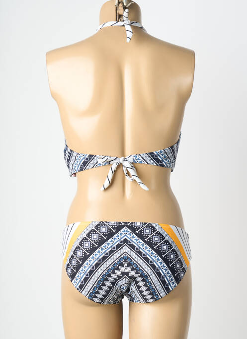 Maillot de bain 2 pièces stretch brassieres bleu fonce NEUFRED femme