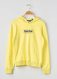 Pull col roulé stretch manches longues jaune TIMBERLAND garcon