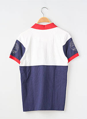 Polo tissage jersey manches courtes bleu TIMBERLAND garçon