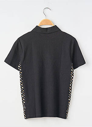 Polo stretch manches courtes noir HUGO BOSS garçon
