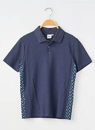 Polo stretch manches courtes bleu HUGO BOSS garcon