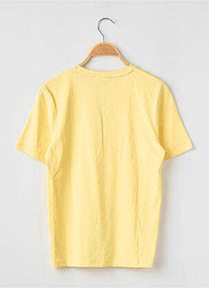 T-shirt stretch manches courtes jaune HUGO BOSS garçon