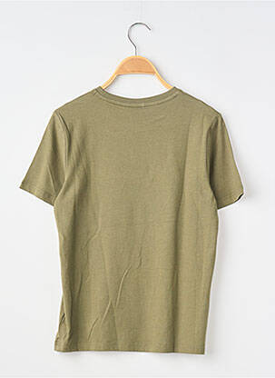 T-shirt stretch manches courtes vert HUGO BOSS garçon