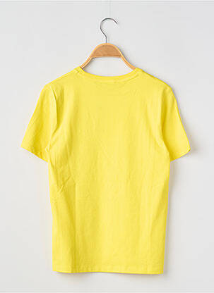 T-shirt stretch manches courtes jaune HUGO BOSS garçon
