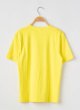 T-shirt stretch manches courtes jaune HUGO BOSS garçon