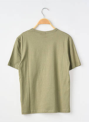 T-shirt stretch manches courtes vert HUGO BOSS garçon