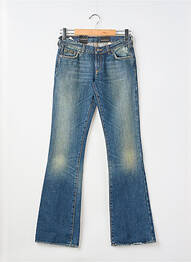Jean coupe flare taille normale taille normale bleu CALVIN KLEIN femme