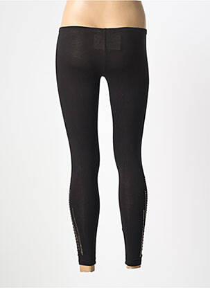 Legging tissage jersey taille normale noir GUESS femme