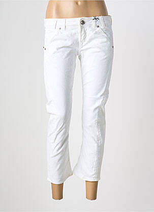 Pantacourt taille basse taille basse blanc GUESS femme