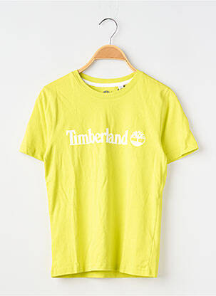 T-shirt stretch manches courtes vert TIMBERLAND garcon